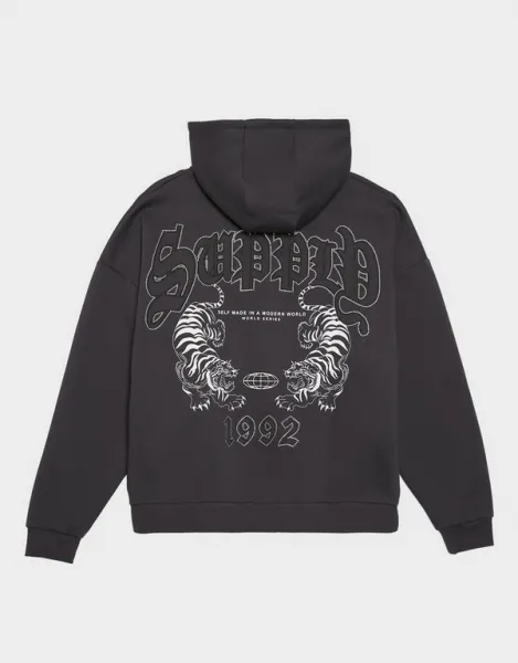 Supply&demand Mikina S Kapucňou Heather