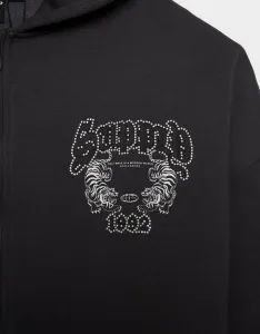 Supply&demand Mikina S Kapucňou Heather