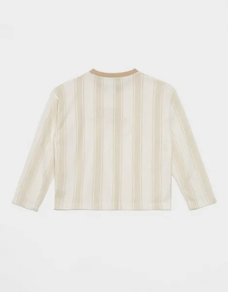 Nike Tričko Nsw Mesh Jersey Ls Top