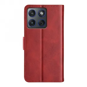SIDE Peňaženkové puzdro pre Motorola Edge 70 červené