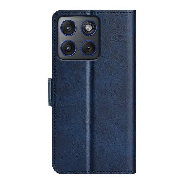 SIDE Peňaženkové puzdro pre Motorola Edge 70 modré