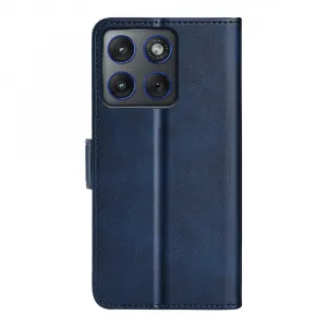 SIDE Peňaženkové puzdro pre Motorola Edge 70 modré