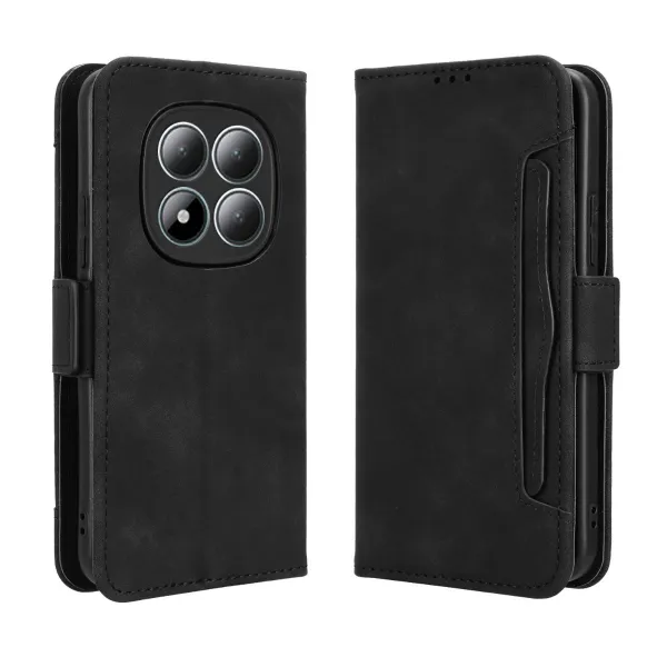 SLOT Peňaženkový obal pre Xiaomi Redmi Note 15 Pro+ 5G / POCO M8 Pro 5G čierny