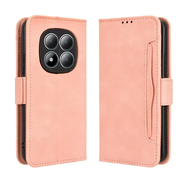SLOT Peňaženkový obal pre Xiaomi Redmi Note 15 Pro+ 5G / POCO M8 Pro 5G ružový