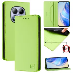 RINA Zaklápacie puzdro pre Xiaomi Redmi Note 15 Pro svetlozelené