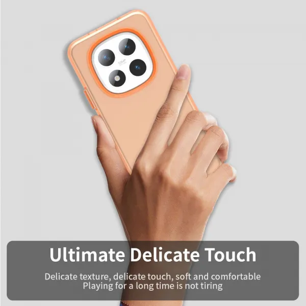 CANDY Ochranný obal pre Xiaomi Redmi Note 15 Pro 5G oranžový