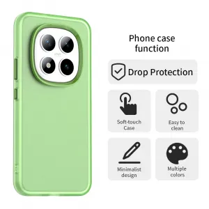 CANDY Ochranný obal pre Xiaomi Redmi Note 15 Pro 5G zelený