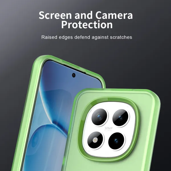 CANDY Ochranný obal pre Xiaomi Redmi Note 15 Pro 5G zelený