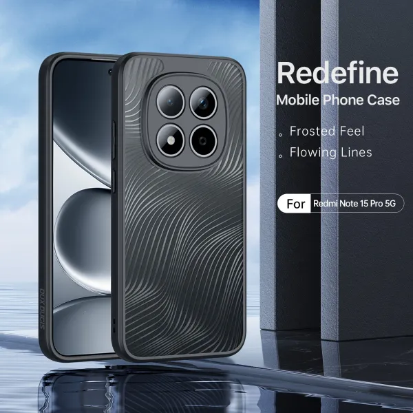 DUX AIMO Ochranný obal pre Xiaomi Redmi Note 15 Pro 5G čierny