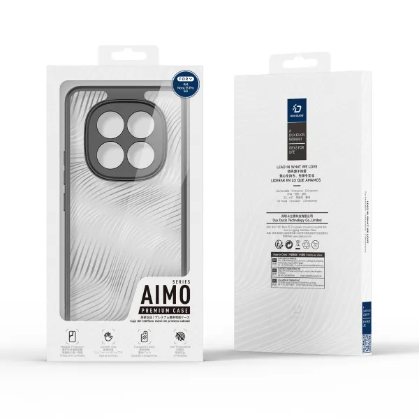 DUX AIMO Ochranný obal pre Xiaomi Redmi Note 15 Pro 5G čierny