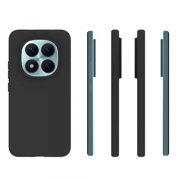 TPU Ochranný kryt pre Xiaomi Redmi Note 15 Pro+ 5G / POCO M8 Pro 5G čierny