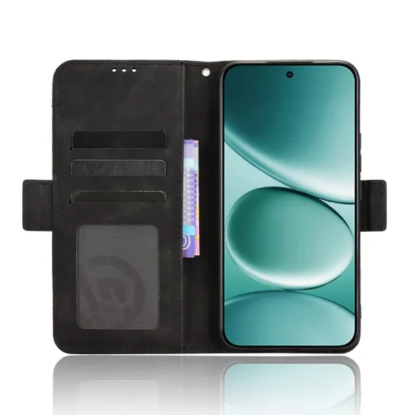 SLOT Peňaženkový obal pre Xiaomi Redmi Note 15 Pro+ 5G / POCO M8 Pro 5G čierny