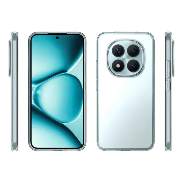 TPU Ochranný kryt pre Xiaomi Redmi Note 15 Pro+ 5G / POCO M8 Pro 5G priehľadný