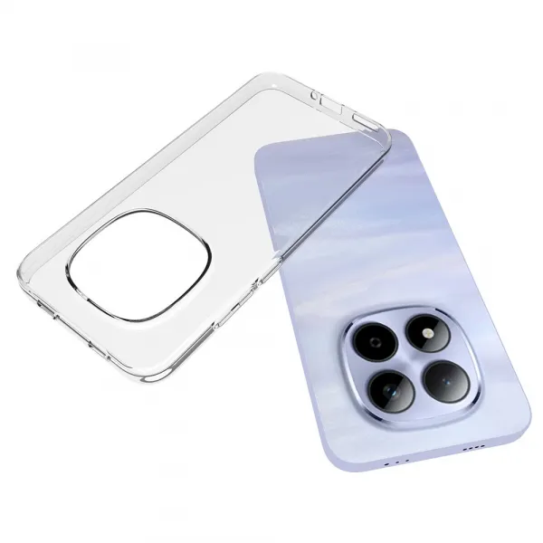 TPU Ochranný kryt pre Xiaomi Redmi Note 15 Pro 5G priehľadný