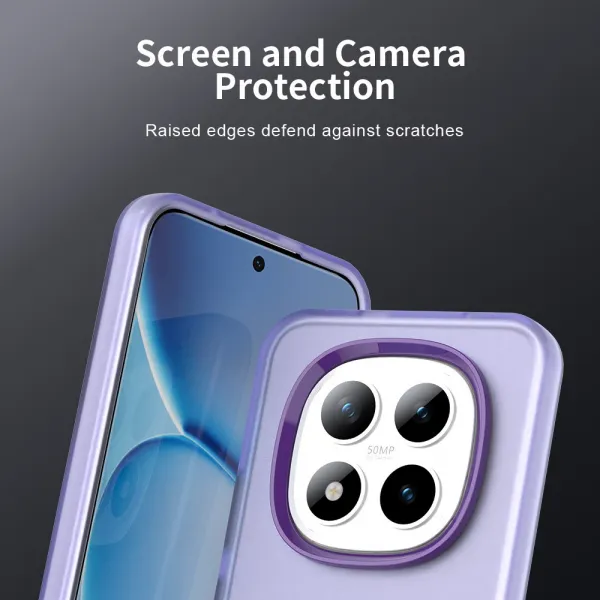 CANDY Ochranný obal pre Xiaomi Redmi Note 15 Pro 5G fialový