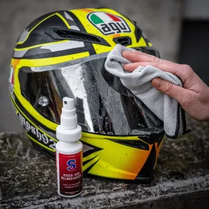 S100 Visor & Helmet Cleaner s utierkou z mikrovlákna