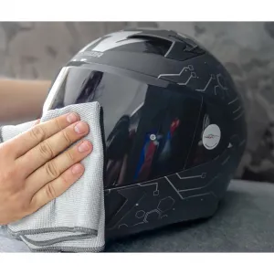 S100 Visor & Helmet Cleaner s utierkou z mikrovlákna