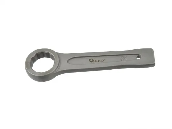Geko Rázový očkový kľúč 32 mm – CrV, pre extrémne namáhané spoje