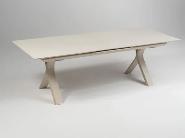Carson jedálenský stôl krémový 280-340 cm