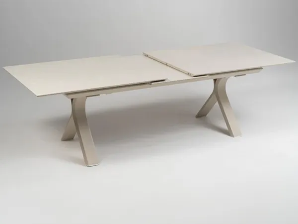 Carson jedálenský stôl krémový 280-340 cm