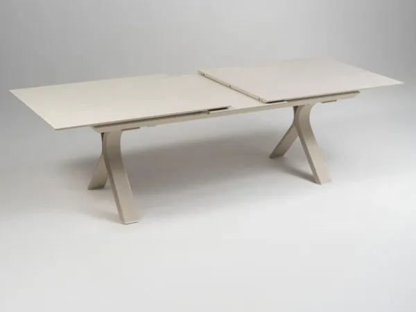 Carson jedálenský stôl krémový 280-340 cm