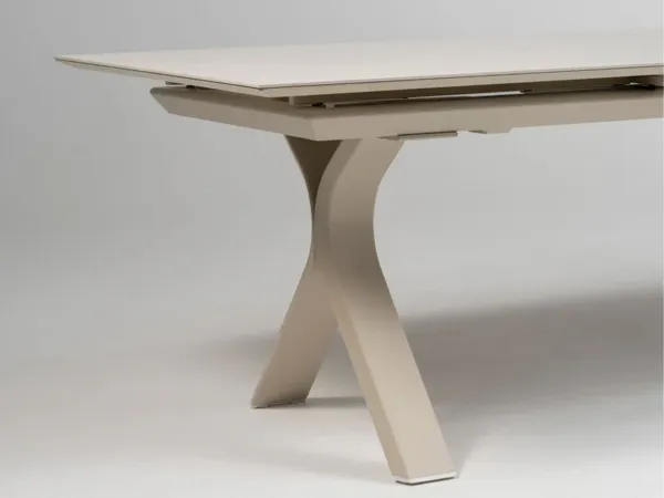 Carson jedálenský stôl krémový 280-340 cm