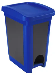 Plastový nášlapný kôš na odpadky HEIDRUN 20l MIX farieb