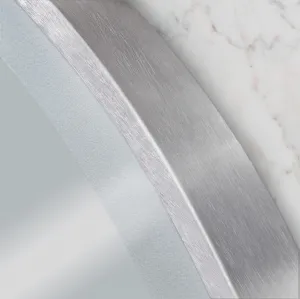 Tutumi - Zrkadlo LED 70cm MMJ BRUSH SILVER HOM-06506