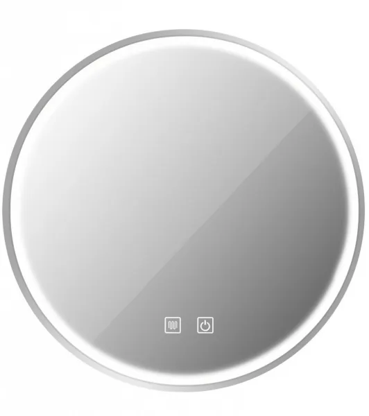 Tutumi - Zrkadlo LED 70cm MMJ BRUSH SILVER HOM-06506