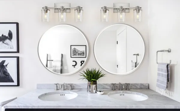 Tutumi - Zrkadlo LED 70cm MMJ BRUSH SILVER HOM-06506