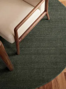 Kruhový kusový koberec Ted Baker Greenwich 106364 Green Ø 200 cm