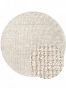 Kruhový kusový koberec Ted Baker Greenwich 106361 Natural White Ø 200 cm