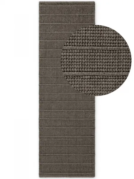 Kusový behúň Ted Baker Camden 106354 Brown Grey 80x250 cm