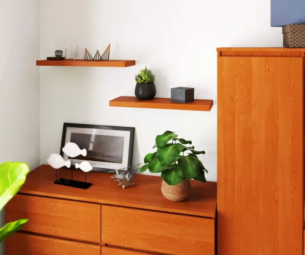 Ak furniture Polica PS-3 60 cm jelša