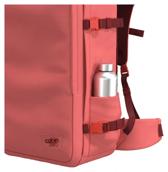 Batoh do lietadla 55x40x20 CabinZero Classic Pro 32L Peach Valley