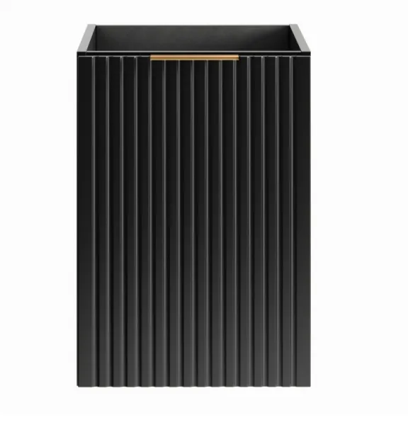 ArtCom Skrinka s košom ADEL BLACK 81-40-1DK | 40 cm