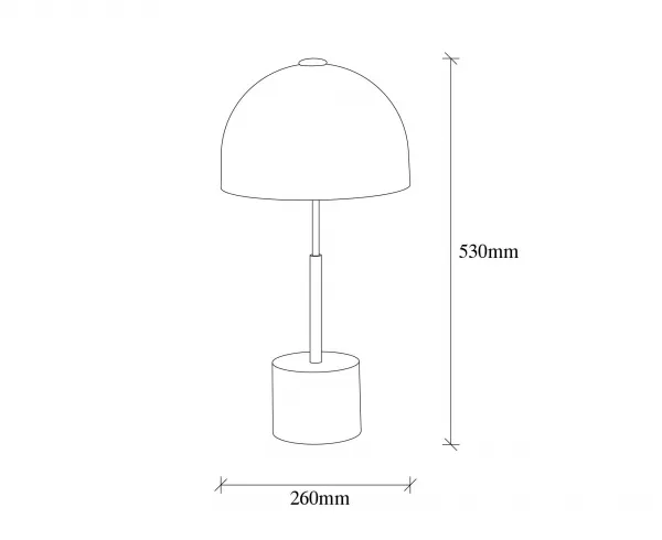 Opviq Stolná lampa Mixes čierna/zlatá