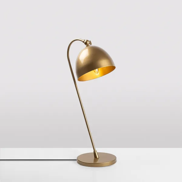 Opviq Stolná lampa Acuka zlatá