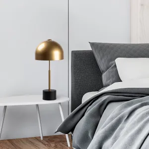 Opviq Stolná lampa Mixes čierna/zlatá