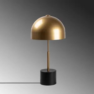 Opviq Stolná lampa Mixes čierna/zlatá