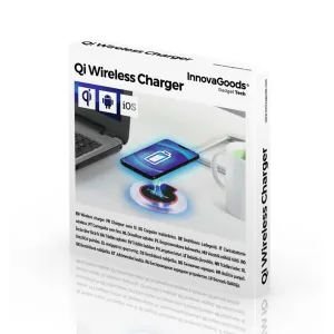 InnovaGoods Bezdrátová nabíječka Qi pro chytré telefony