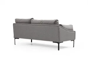 Hanah Home Rohová sedací souprava Leo 255 cm šedá pravá