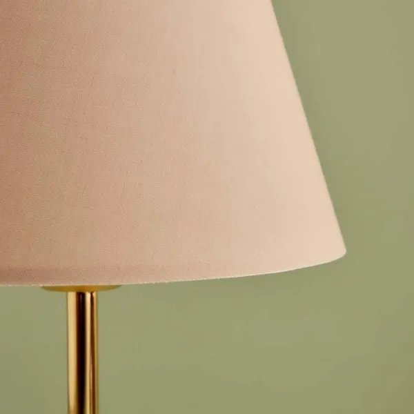 Opviq Stolná lampa Tienidlo II béžová/zlatá