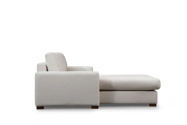 Hanah Home Rohová sedací souprava Loop 270 cm béžová levá