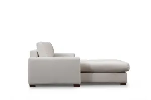 Hanah Home Rohová sedací souprava Loop 270 cm béžová levá