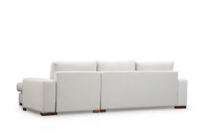 Hanah Home Rohová sedací souprava Loop 270 cm béžová pravá