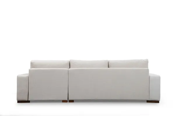 Hanah Home Rohová sedací souprava Loop 270 cm béžová pravá
