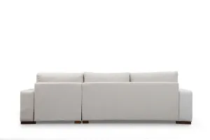 Hanah Home Rohová sedací souprava Loop 270 cm béžová pravá