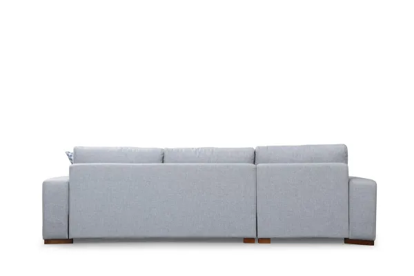 Hanah Home Rohová sedací souprava Loop 290 cm šedá levá