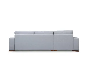Hanah Home Rohová sedací souprava Loop 290 cm šedá levá